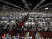 تزايد الإقبال على معرض الكتاب فى اليوم الخامس