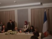 مدير مكتبة الإسكندرية يوقع اتفاقية تعاون مع المركز الفرنسى