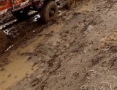 قارئ يطالب برصف طريق المقابر بقرية عبد الباعث فى كفر الشيخ