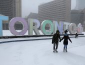 عاصفة ثلجية تضرب أمريكا وكندا وإلغاء مئات الرحلات الجوية 