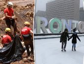 صور.. العالم هذا الصباح.. ارتفاع عدد ضحايا كارثة انهيار سد فى البرازيل إلى 60 قتيلا.. عاصفة ثلجية تضرب أمريكا وكندا وإلغاء مئات الرحلات الجوية.. وإعصار شديد يتسبب فى أثار كارثية بالعاصمة الكوبية هافانا