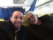 أحمد ناجى يغادر القاهرة متوجها إلى المملكة العربية السعودية