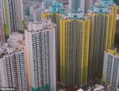 لوحة فنية طبيعية.. لقطات جوية لهونج كونج تظهر امتزاج المبانى والغابات.. فيديو