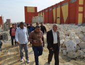 مساعد نائب رئيس هيئة المجتمعات العمرانية يتفقد مشروعات مدينة 15 مايو