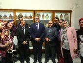 فيديو.. وزير الآثار يفتتح معرض حفائر البعثة الفرنسية الإيطالية بالمتحف المصرى