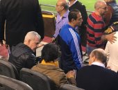 أجيري يحضر مواجهة الأهلي وإنبي من مقصورة بتروسبورت