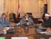 صور.. اللجنة الدينية بالبرلمان تناقش سياسة اختيار خطباء المساجد