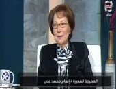 إنعام محمد على: المرأة عملت فى مجال الإخراج بفضل التليفزيون المصرى