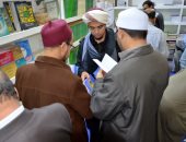 جولة تثقيفية للدارسين بأكاديمية الأوقاف فى زيارة جناح الوزارة لمعرض الكتاب