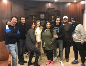 دنيا سمير غانم تكشف عن أول صورة من تحضيرات مسلسلها