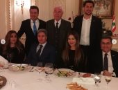 صور.. السفير اللبنانى بأوكرانيا يكرم كارول سماحة  