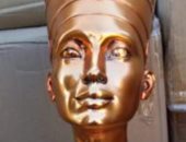 صور.. إحباط تهريب 73 نموذجا مقلدا للتماثيل الفرعونية عبر محور قناة السويس