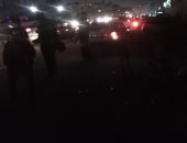 أهالى جسر السويس يطالبون بإضاءة الطريق أمام محطة برج العرب