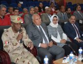  محافظ الوادى الجديد وقائد قوات الدفاع الشعبى يشهدان تدريب عملي لمواجهة الأزمات 