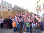 بـ"علم مصر".. مليون طالب بسوهاج يستقبلون التيرم الثانى داخل 2749 مدرسة 