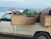 ضبط سيارة تستخدم فى تهريب الصيادين ببحيرة البردويل فى شمال سيناء 