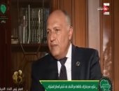 سامح شكرى: دور تركيا فى ليبيا مقلق.. ولدينا القدرة على الدفاع عن مصالحنا