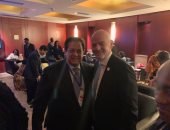 أبو العينين يلتقى رئيس "فيفا" وبيل جيتس وأوباسانجو فى إثيوبيا.. فيديو وصور