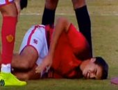 إصابة أحمد أشرف لاعب شباب الأهلى بقطع فى الرباط الصليبى