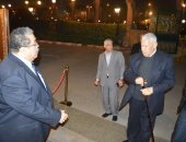 كبار رجال الدولة والوزراء والمشاهير فى عزاء زوجة حسب الله الكفراوى