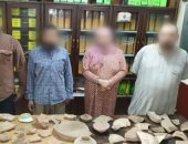 فيديو.. ضبط قطع أثرية نتيجة تنقيب المواطنين عن الآثار بالقاهرة