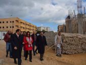 صور.. محافظ دمياط تتابع أعمال الإنشاءات بمنطقة شمال الصيادين برأس البر