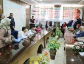 صور.. محافظ شمال سيناء يحتفل مع ذوى الاحتياجات الخاصة بعيد الحب