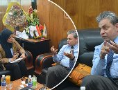 رئيس ميناء القاهرة الجوى فى حوار لـ"اليوم السابع".. مطار القاهرة أكثر جهة تأثرت بثورة يناير.. ومصر راجعة وبقوة.. المهندس أحمد فوزى: المطار أصبح مؤهلا تماما للتعامل الأمنى وحصلنا على إشادة من الجانب الروسى.. صور