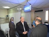 محافظ القاهرة يفاجئ مستشفى التبين المركزى فى جولة لمتابعة سير العمل