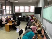 جامعة طنطا تجرى امتحان إلكترونى تجريبى لطلاب كلية الطب