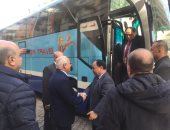 صور.. محافظ بورسعيد يستقبل وزير المالية لتفقد منظومة التأمين الجديدة