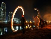صور.. كوريا الجنوبية تحتفل باكتمال القمر الأول من العام الصينى الجديد