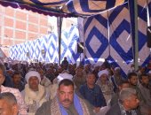 جلسة صلح تنهى خصومة ثأرية بين عائلتين بالصف  