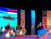 صور.. افتتاح الدورة السابعة من مهرجان أسوان الدولى للثقافة والفنون 