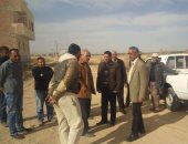 رصف شوارع موط الفرعية وقرى أسمنت بمركز الداخلة بتكلفة 23 مليون جنيه