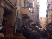 الحماية المدنية تنتشل جثامين 3 ضحايا فى حادث انهيار عقار كرموز بالإسكندرية 