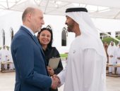 محمد بن زايد يستقبل وفد المجلس الوطنى الفرنسى لبحث العلاقات الثنائية