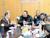 أكرم حسنى فى ندوة "اليوم السابع": بدأت مذيعا فى 2003 ومفيش حد عنده خلطة سحرية للنجاح ..كنت أتمنى الزواج من زبيدة ثروت ومريم فخر الدين.. أبويا وأخويا زملكاوية وبستفيد من الماتشات وأقضى مشاويرى فى الروقان