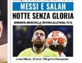 صيام صلاح وميسى عن التهديف فى دورى أبطال أوروبا حديث صحف إيطاليا