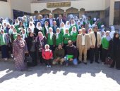 تعليم الوادي الجديد يدشن مبادرة طلابية لزراعة أسطح المدارس بالمحاصيل المنتجة  