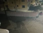 قارئ يشكو من انتشار مياه الصرف الصحى بشوارع حدائق الأهرام 