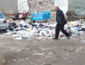 شكوى من انتشار القمامة بمنطقة القومية فى إمبابة بالجيزة