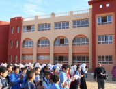 مدينة السادات: تشغيل مدرسة للتعليم الأساسى بالمنطقة السكنية 25 بالإسكان الاجتماعى