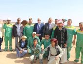صور.. محافظ جنوب سيناء يتابع استعدادات افتتاح مضمار الهجن بشرم الشيخ