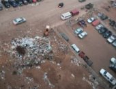 قارئة تشكو من انتشار القمامة بمنطقة ترعة الخشاب بحلوان