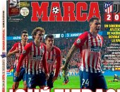 الصحافة الإسبانية تحتفل بتفوق أتلتيكو مدريد فى مباراة يوفنتوس