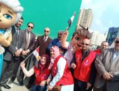 صور.. مسيرة تعريفية لحملة 100 مليون صحة بشوارع الزقازيق