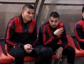 الدويتوهات تغزو مران الأهلي وفقرة ترفيهية بقيادة الشحات.. صور