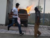 صور..قتلى ومصابين فى اشتباكات مع الشرطة الفنزويلية خلال محاولات إدخال المساعدات