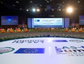 جلسة حوار تفاعلى للقادة العرب والأوروبيين فى أعمال اليوم الثانى للقمة 